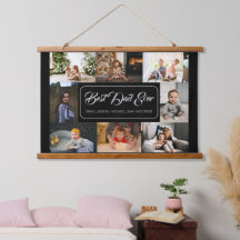 最高のパパEver Black Photo Collage