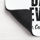 最高のパパEver Black Script パーソナライズされた Name Gift マウスパッド (コーナー)