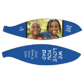 最高のパパEver Blue写真 バスケットボール (パネル)