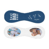 最高のパパEver Blue 2 Photo Signed Baseball 野球ボール (パネル)