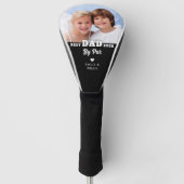 最高のパパEVER BY PARフォトカスタム色 ゴルフヘッドカバー (正面)