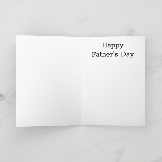 最高のパパEver Card カード (内部)