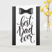 最高のパパEver Card カード (黄色い花)