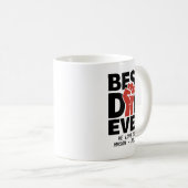 最高のパパEver Coffeeおもしろい - & Hearthtwarming コーヒーマグカップ (正面右)