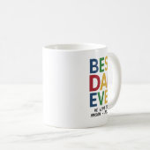 最高のパパEver Coffeeおもしろい - & Hearthtwarming コーヒーマグカップ (正面右)