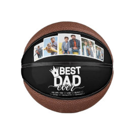 最高のパパEver & Family 5 Photo Father's Day ミニバスケットボール