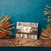 最高のパパEver Family Photo Collage Fanthers Day フォトプラーク (側面)