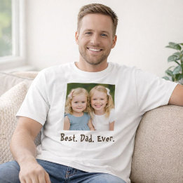最高のパパEver Family Photo Tシャツ