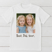 最高のパパEver Family Photo Tシャツ