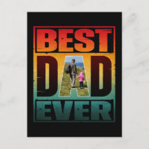 最高のパパEVER FATERS DAYパーソナライズされた写真