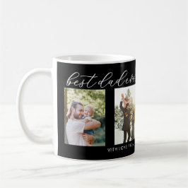 最高のパパEver Faters Day 4 Photo Collage コーヒーマグカップ