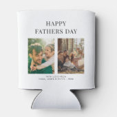最高のパパEver Faters Day 4 Photo Collage 缶クーラー (裏面)