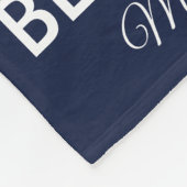 最高のパパEver Faters Day Photo Collage フリースブランケット (角)