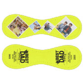 最高のパパEver Faters Day Photo Collage Keepsake ソフトボール (パネル)