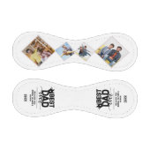 最高のパパEver Faters Day Photo Collage Keepsake 野球ボール (パネル)