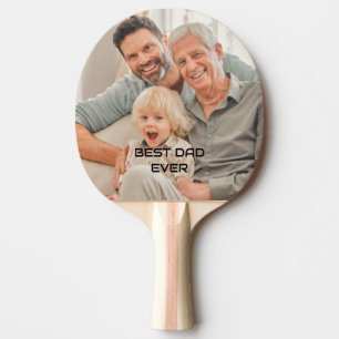 最高のパパEver Father Family Photos Daddy 卓球ラケット