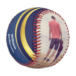 最高のパパEver, Father's Dayの写真カスタム 野球ボール