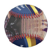 最高のパパEver, Father's Dayの写真カスタム 野球ボール (正面)