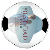 最高のパパEver Father's Dayの写真 サッカーボール (回転)