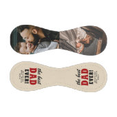 最高のパパEver Father's Dayフォトコラージュ 野球ボール (パネル)