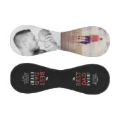 最高のパパEver Father's Dayフォトコラージュ 野球ボール (パネル)