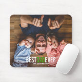 最高のパパEver Father's Dayフォトマウスパッド マウスパッド (マウス)