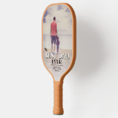 最高のパパEver Father's Dayフルフォト ピックルボールラケット (左)