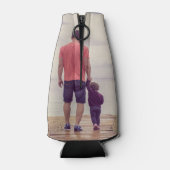 最高のパパEver Father's Dayフルフォト ボトルクーラー (裏面)