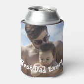 最高のパパEver Father's Day写真 缶クーラー (缶正面)