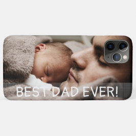 最高のパパEver Father's Day写真 iPhone 11 Pro Maxケース