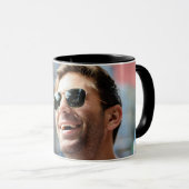 最高のパパEver Father's Day 1フォトコーヒーマグ マグカップ (正面右)