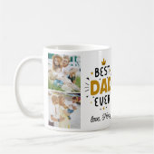 最高のパパEver Father's Day 5写真 コーヒーマグカップ (左)