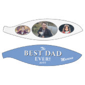 最高のパパEver Father's Day Keepsake 3 Photo バスケットボール (パネル)