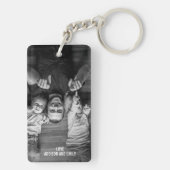 最高のパパEver Father's Day Photo Keychain キーホルダー (裏面)