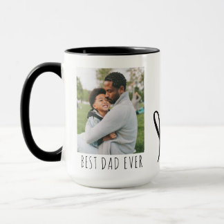 最高のパパEver Full Photo パーソナライズされた Coffee Mag マグカップ