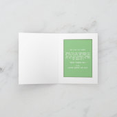 最高のパパEver Golf Faters Day Family写真 カード (内部)