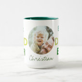 最高のパパEver Golf Photoクール モダン Fasters Day マグカップ (中央)