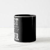 最高のパパEver Guitar Chords Mug |父の日の贈り物 ツートーンマグカップ (中央)