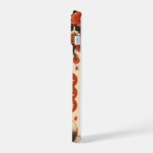 最高のパパEver iPhoneケースかわいい子犬 iPhone 15ケース (左側面)