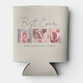 最高のパパEver Keepsake写真数々の 缶クーラー (正面)