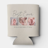 最高のパパEver Keepsake写真数々の 缶クーラー (裏面)