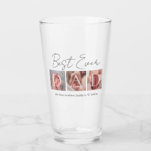 最高のパパEver Keepsake数々の Photo Glass タンブラーグラス