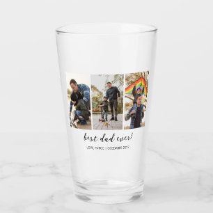 最高のパパEver Keepsake数々の Photo Glass タンブラーグラス