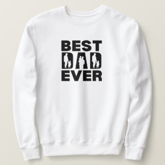 最高のパパEver Kidシルエット スウェットシャツ