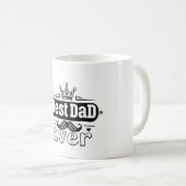 最高のパパEver Mag – ギフトfor 父の コーヒーマグカップ (正面右)