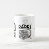 最高のパパEver Mag -パパに最適な贈り物 コーヒーマグカップ (中央)