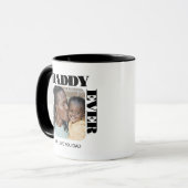 最高のパパEver Photoパーソナライズされた Coffee マグカップ (正面左)