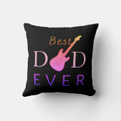 最高のパパEver Photo モダン Keepsake Faters Day クッション (裏面)