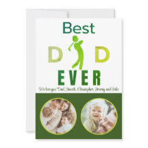 最高のパパEver Photo ユニーク Green Golf Faters Day