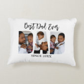 最高のパパEver Photo Accent Pillow アクセントクッション (裏面)